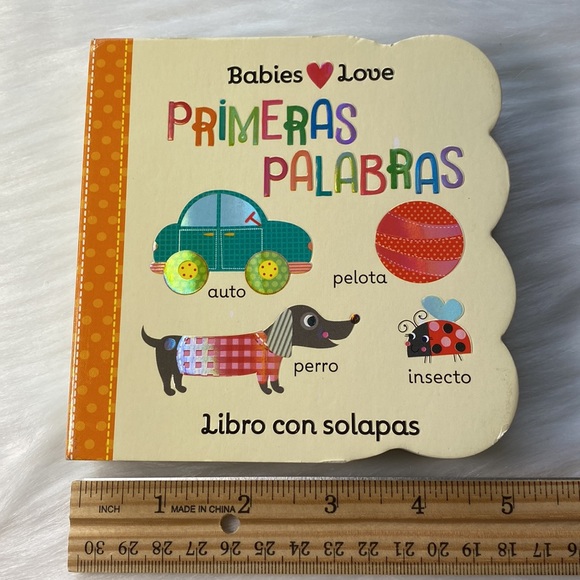 Lift the Flaps Baby Board Books in Spanish Primeras Palabras & Vehiculos - Picture 7 of 15